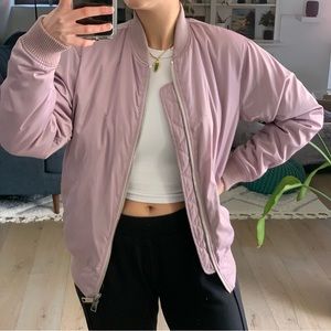Kith Lilac Bomber Jacket